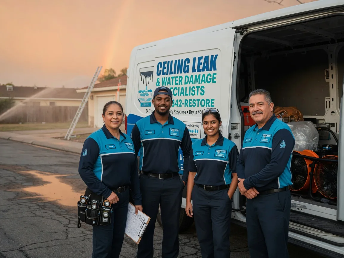 Ceiling Leak Cleanup company in Maple, NC