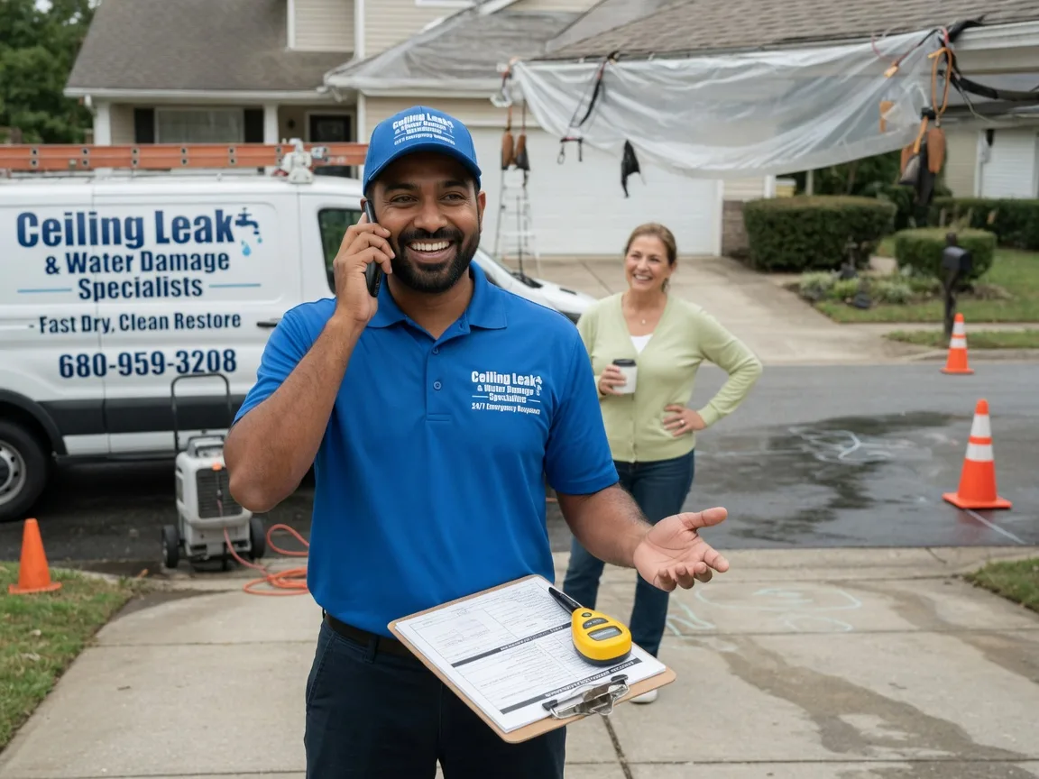 Ceiling Leak Cleanup Maple, NC FAQs