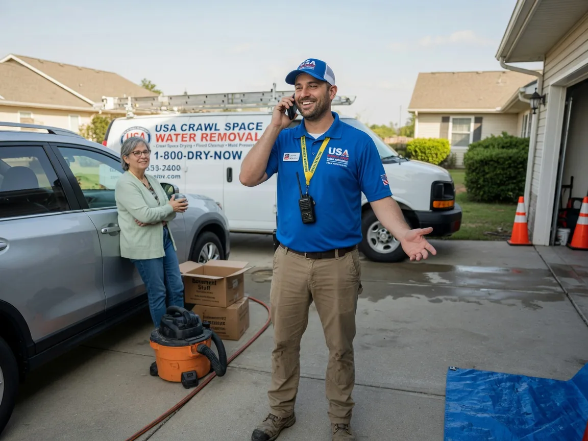 Crawl Space Water Removal Maple, NC FAQs